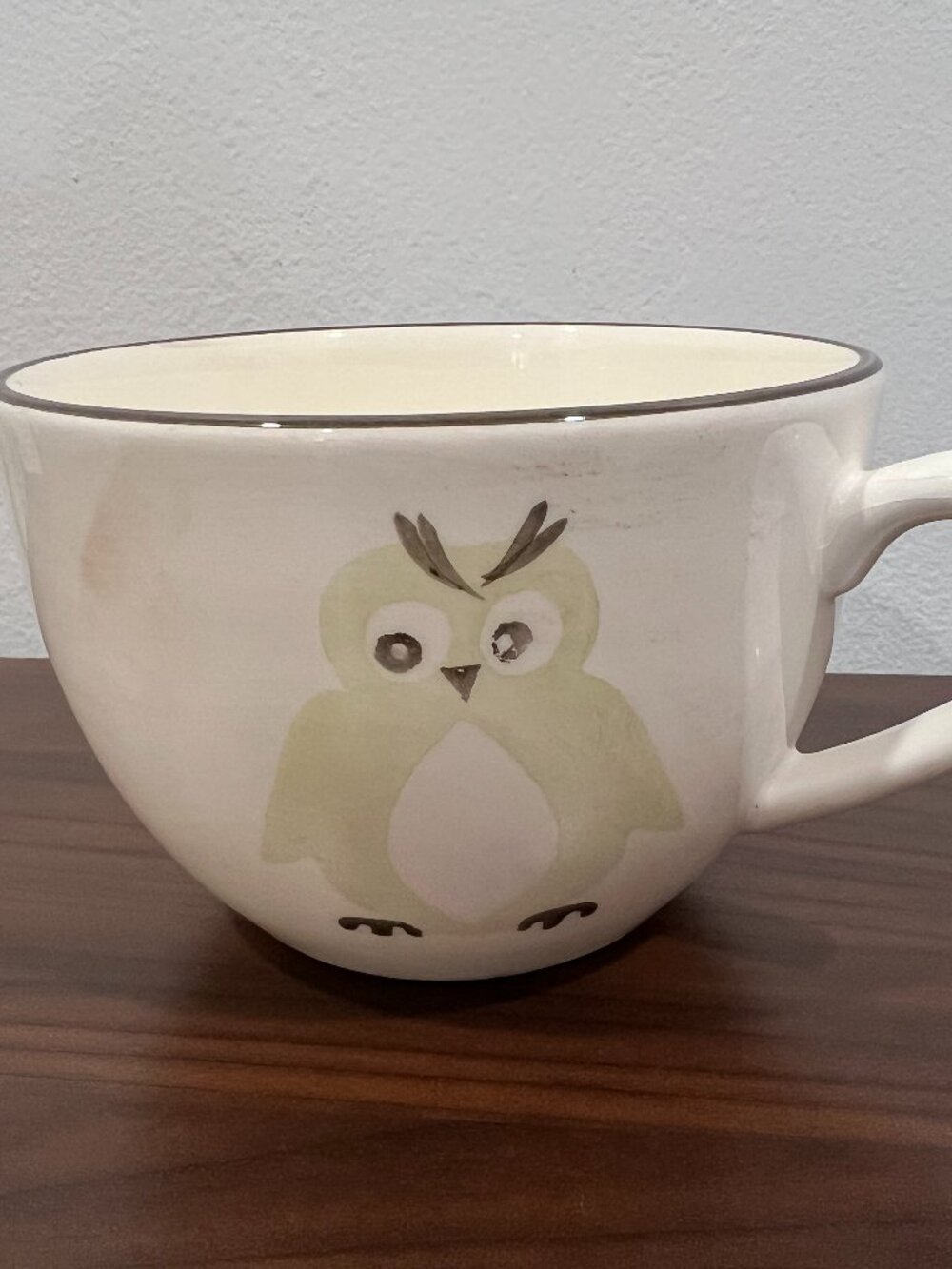 Matceramica Green Owl Mug